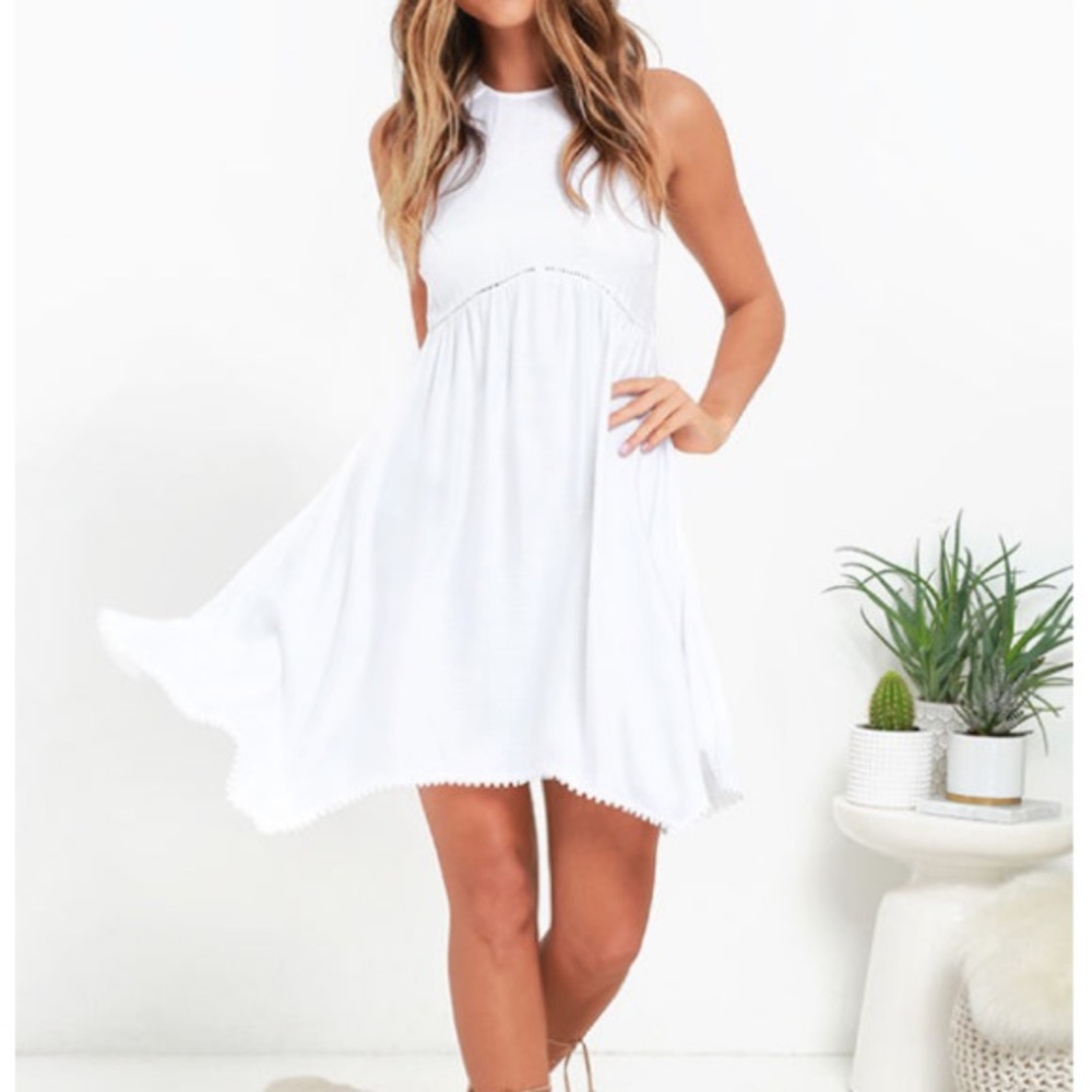 Element Eden Terry Ivory Dress Size: M